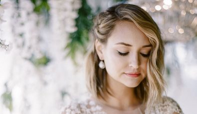 short-hair-bridal-hairstyle